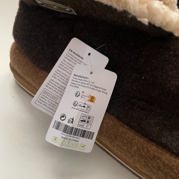 KuaiLu Men’s Wool House Slippers - Picture 3 of 13